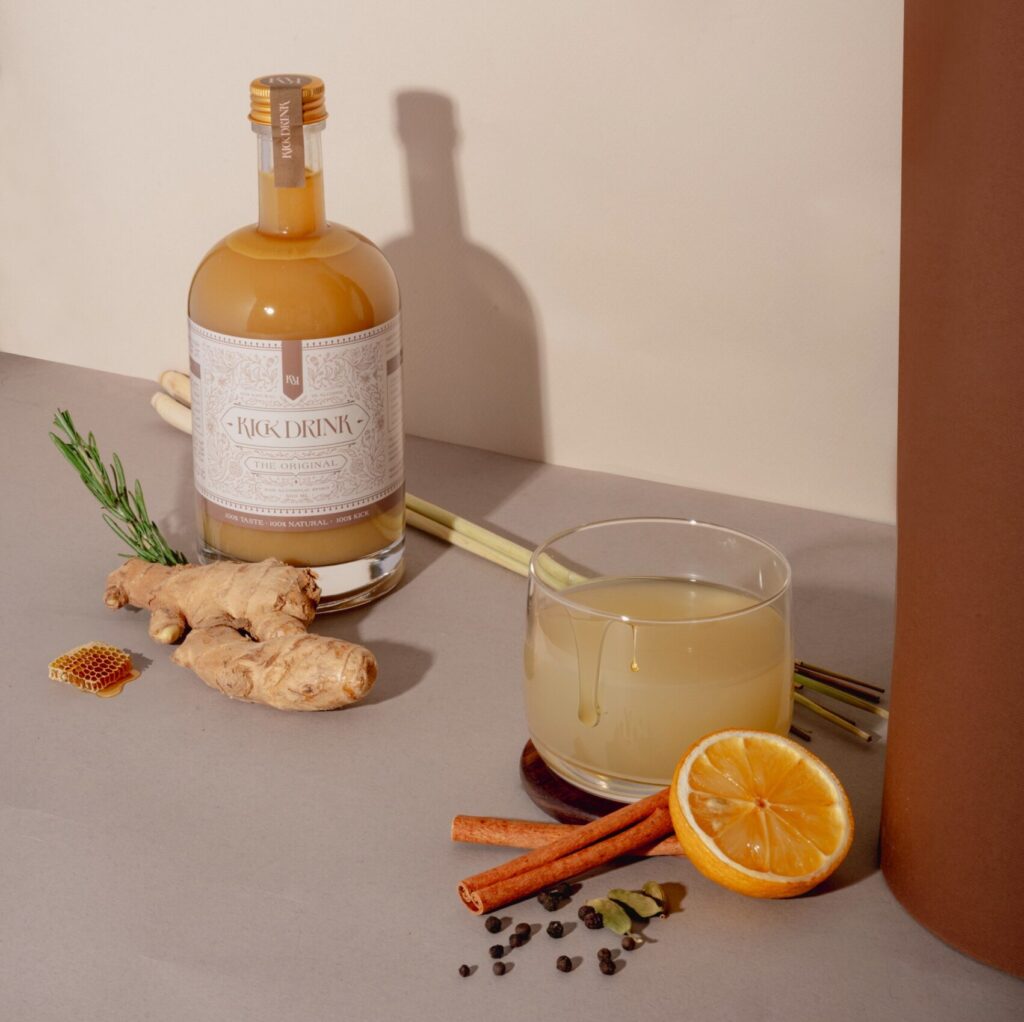 canned sparkling water | kick drink