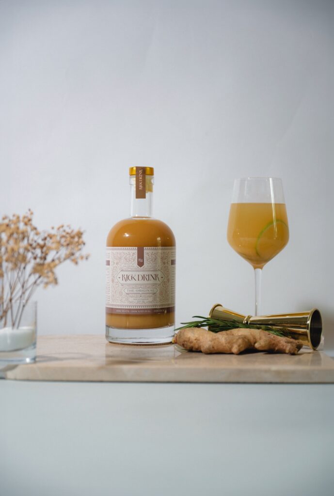 canned sparkling water ginger non alcoholic